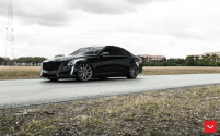 Cadillac CTS-V на дисках Vossen VFS-10 Cadillac CTS-V на дисках Vossen VFS-10