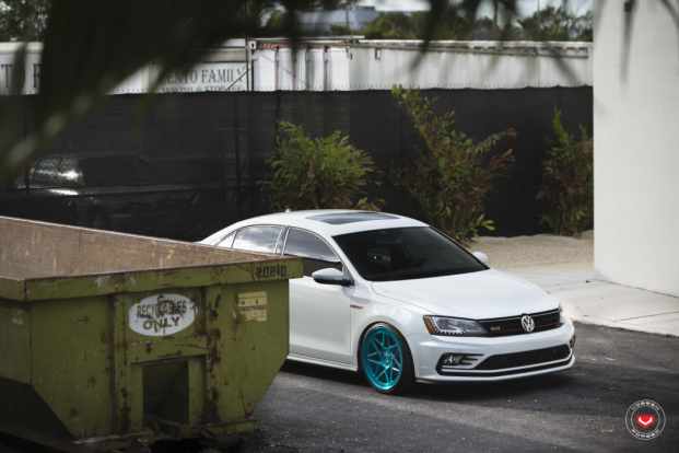 VW Jetta на дисках Vossen LC-109T VW Jetta на дисках Vossen LC-109T